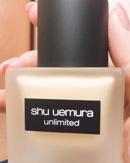 (旧)アンリミテッド ラスティング フルイド/shu uemura/リキッドファンデーションを使ったクチコミ(1枚目)