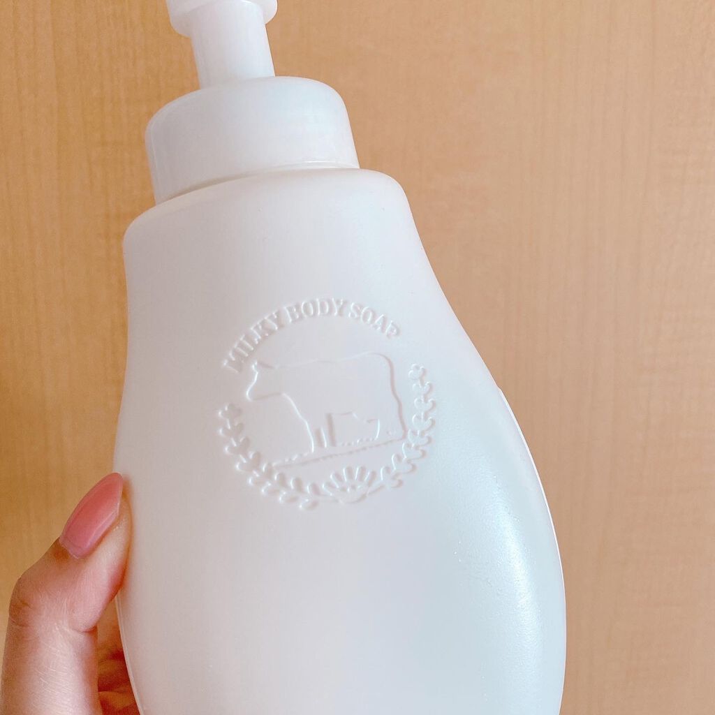 泡で出てくる ミルキィボディソープ やさしいせっけんの香り/ミルキィ/ボディソープを使ったクチコミ（3枚目）