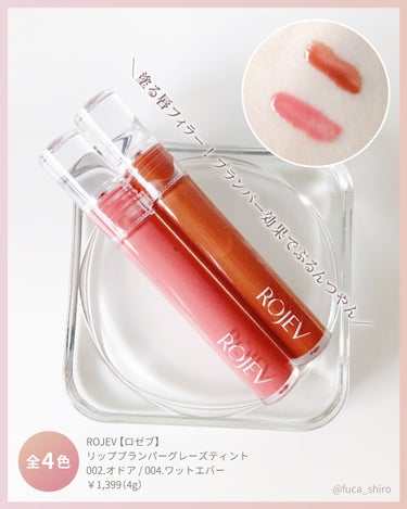 LIP PLUMPER GLAZE TINT/ROJEV/口紅を使ったクチコミ（3枚目）