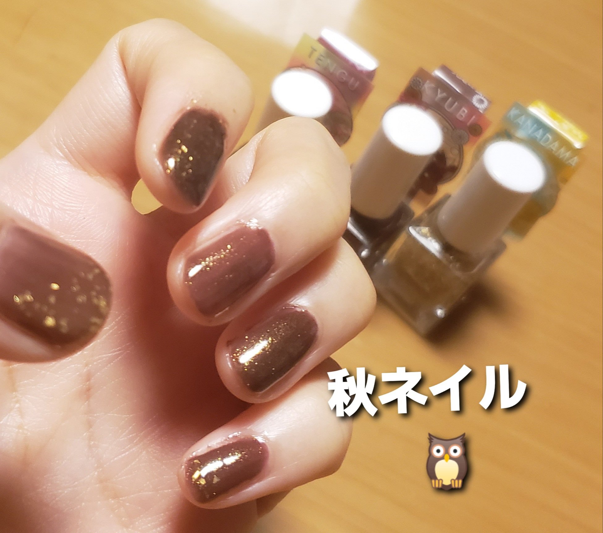 ミニネイル BR10 九尾の狐/パラドゥ/マニキュアを使ったクチコミ（1枚目）