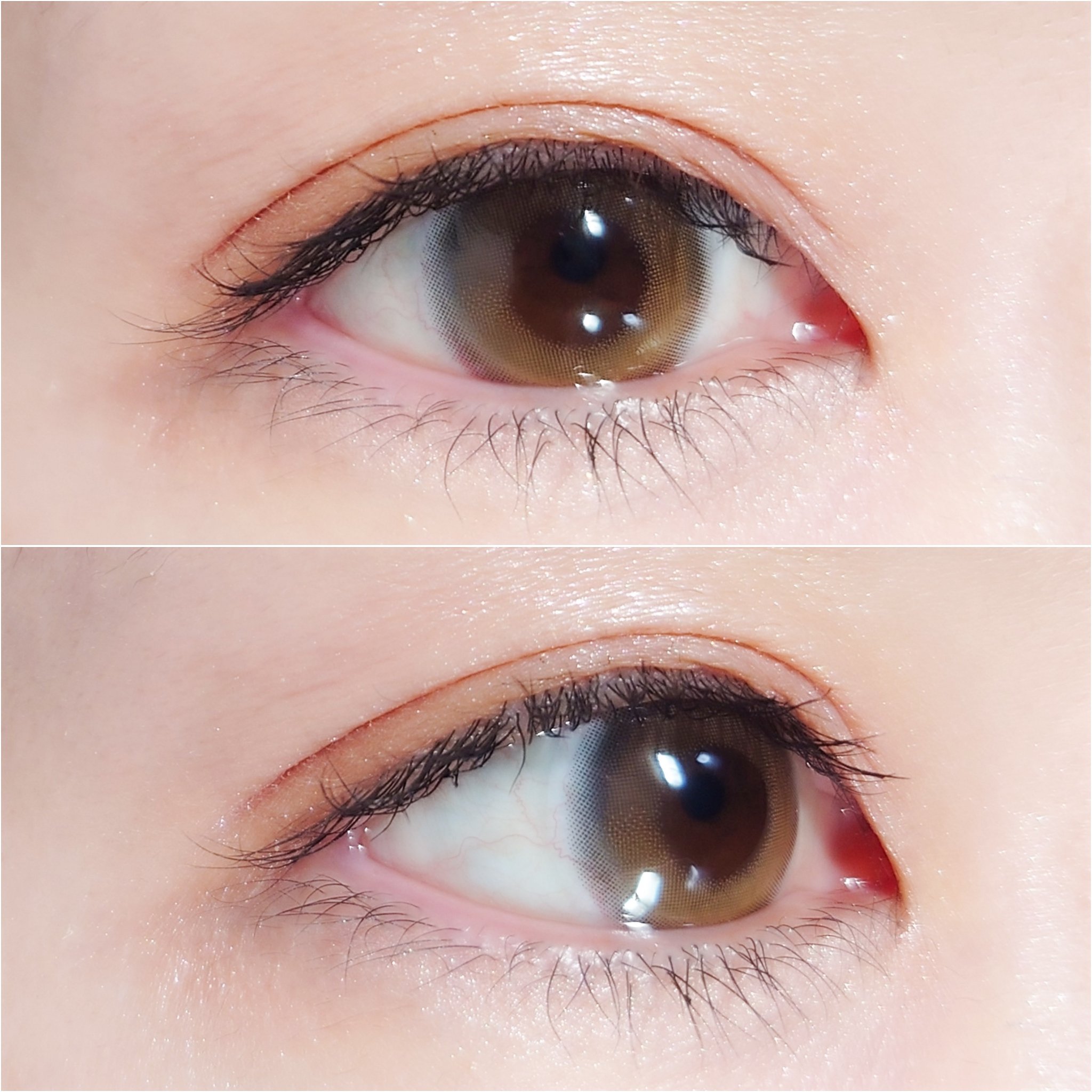 WANAF 1day クッショングロー(CUSHION GLOW)/WANAF/ワンデー（１DAY）カラコンを使ったクチコミ（3枚目）