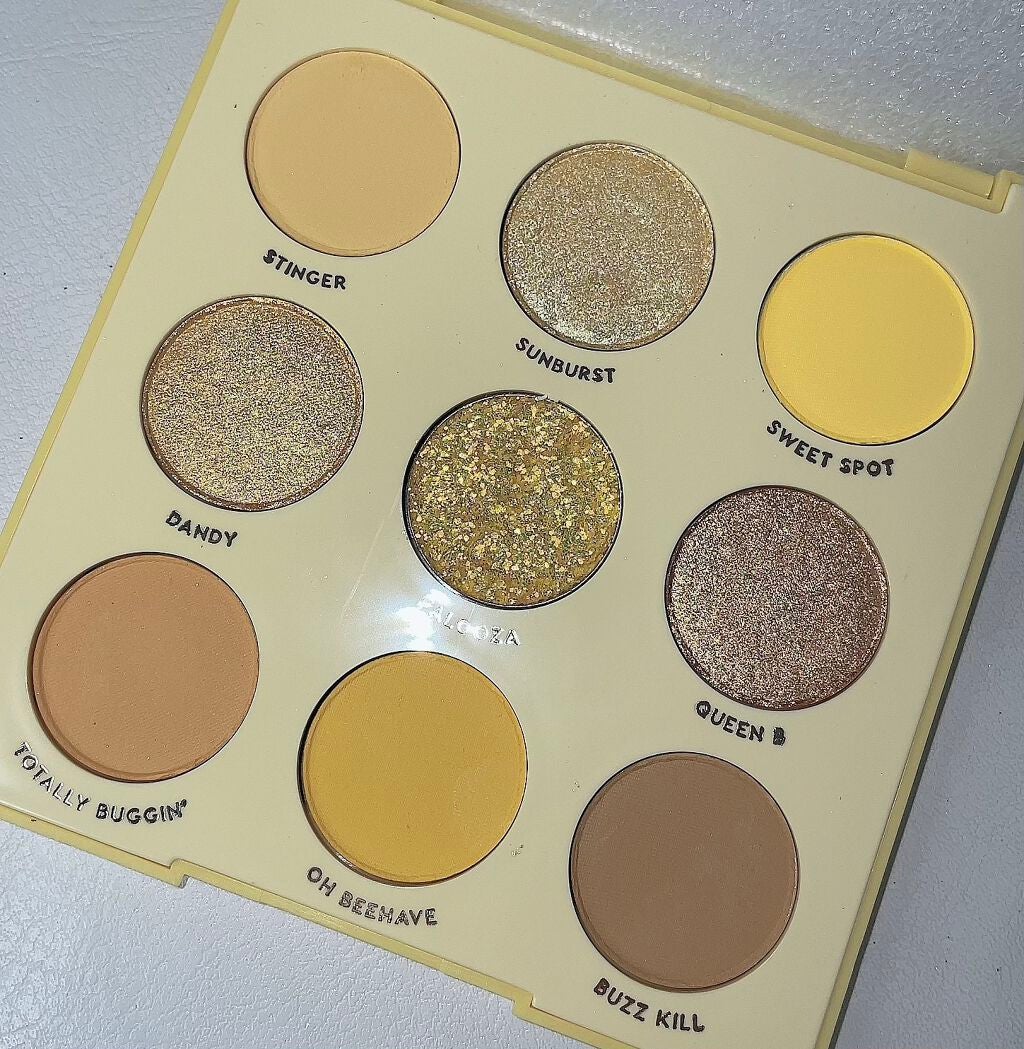 UH-HUH Honey/ColourPop/アイシャドウパレットを使ったクチコミ(3枚目)