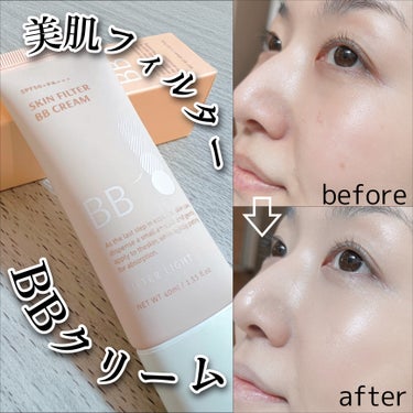 ♡#ビーオーエム ♡
　スキンフィルターBBクリーム
　　SPF50+/PA++++
　【参考価格 ¥1,500】MADE IN KOREA


🛒Qoo10にて購入可能🛒


🌼使用感🌼
　化粧下地→