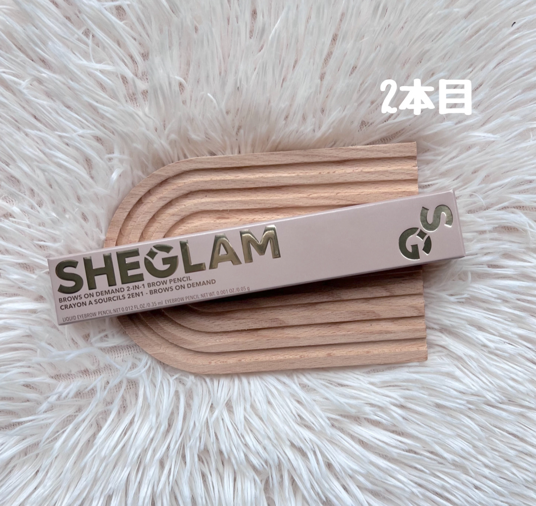 ブロウオンデマンド 2IN1ブロウペンシル/SHEGLAM/アイブロウペンシルを使ったクチコミ（2枚目）