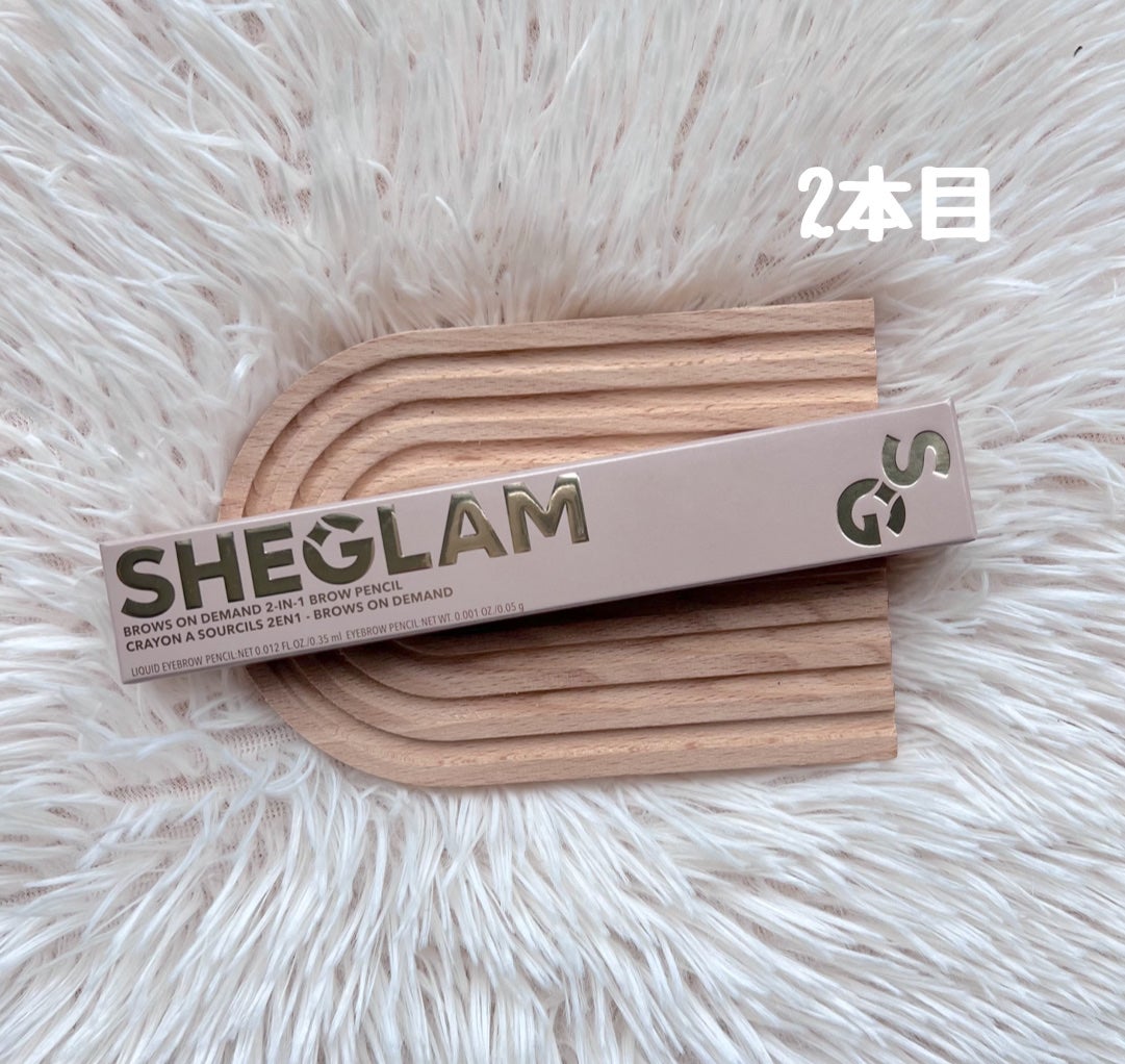 ブロウオンデマンド 2IN1ブロウペンシル/SHEGLAM/アイブロウペンシルを使ったクチコミ(2枚目)