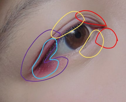 Venus Marble アイシャドウキャットシリーズ/Venus Marble/アイシャドウパレットを使ったクチコミ(4枚目)