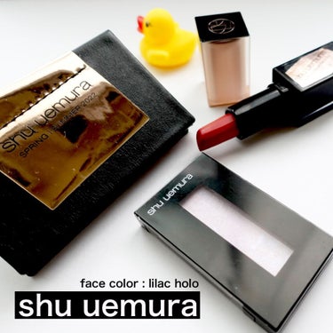 フェイス カラー(レフィル) IR ライラック ホロ/shu uemura/パウダーチークを使ったクチコミ（1枚目）