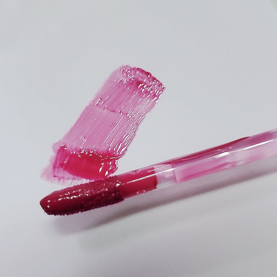 ビルダブルデューイフィットティント 005 Orchid Scented/ArteSinsa/リップティントを使ったクチコミ（2枚目）