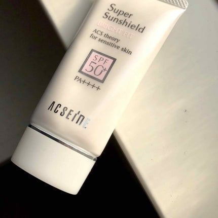 スーパーサンシールド ブライトフィット/ACSEINE/日焼け止めミルクを使ったクチコミ(1枚目)