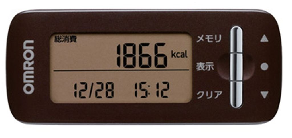 活動量計 HJA-306 カロリスキャン ブラウン