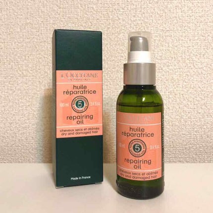 ファイブハーブス リペアリングヘアオイル/L'OCCITANE/ヘアオイルを使ったクチコミ(1枚目)