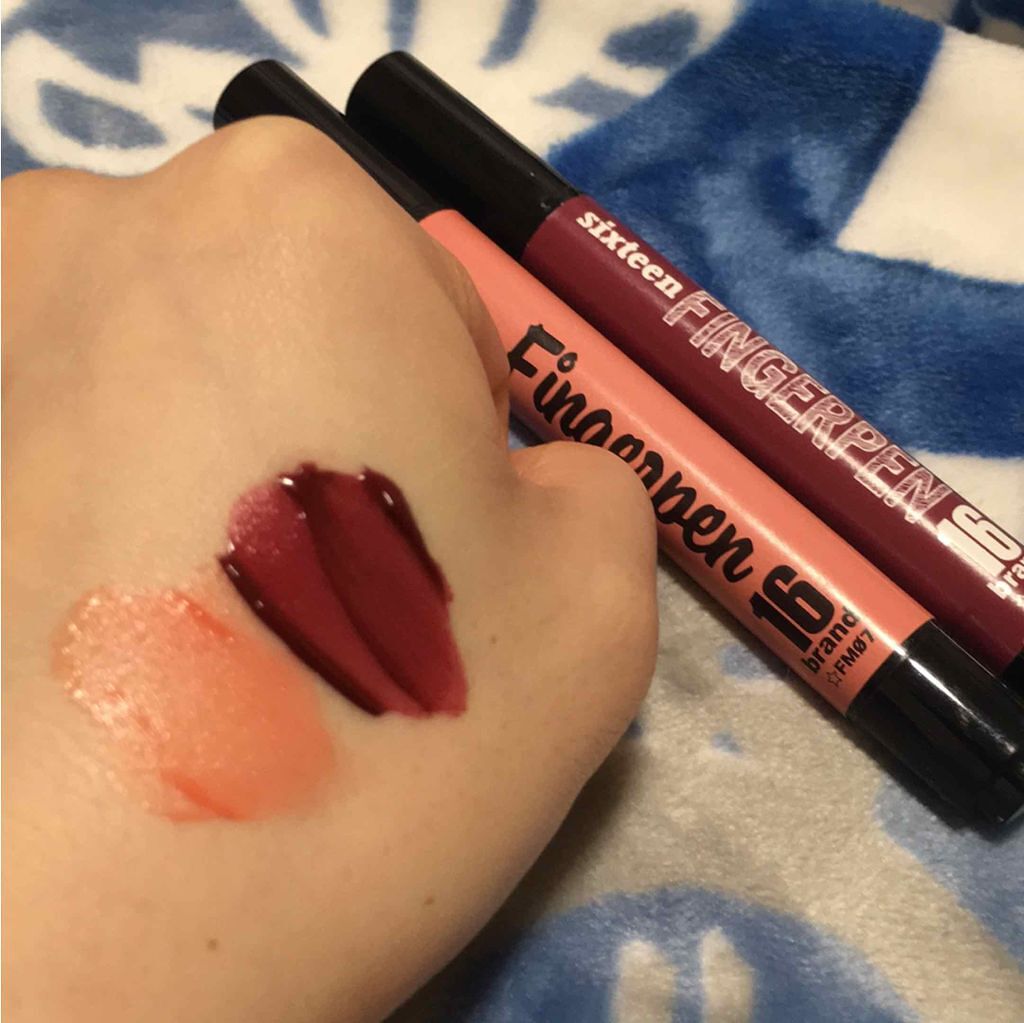 16 FINGERPEN/16BRAND/口紅を使ったクチコミ(2枚目)