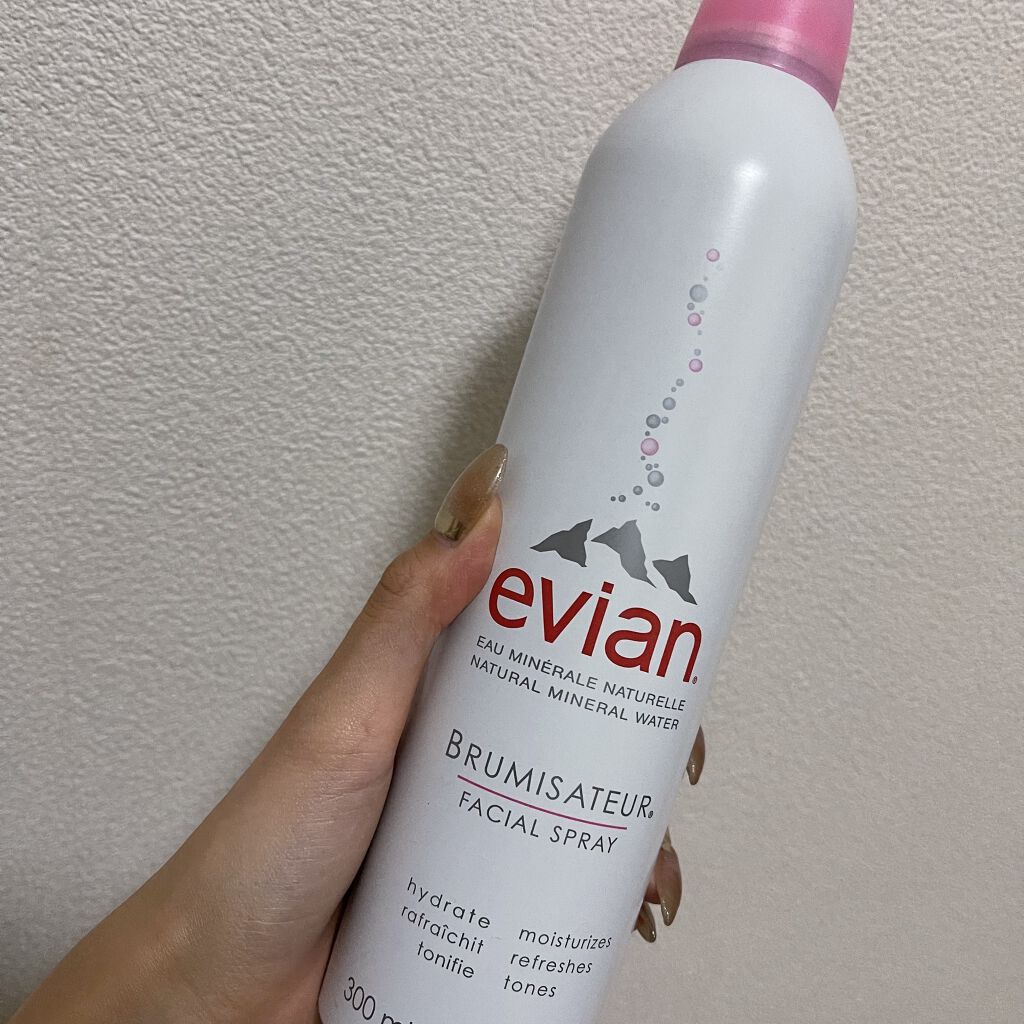 フェイシャルスプレー/エビアン/ミスト状化粧水を使ったクチコミ（1枚目）