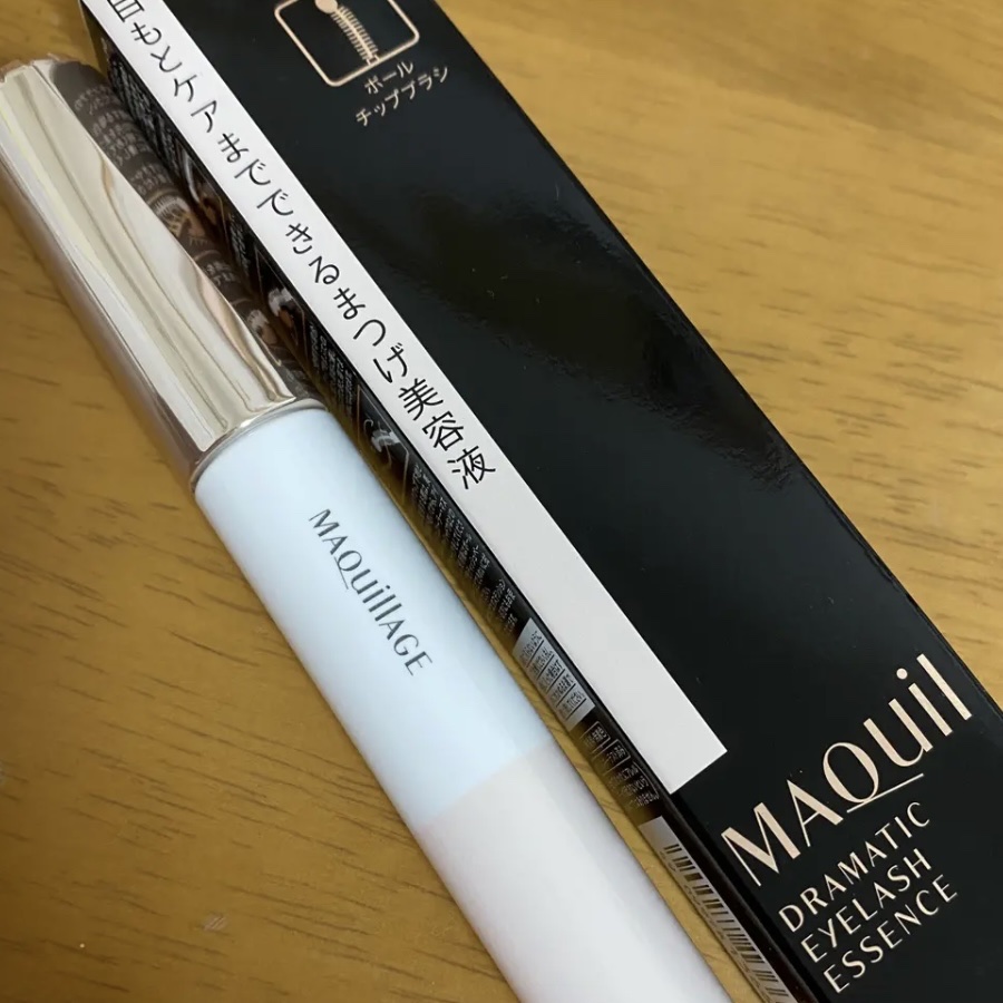 ドラマティックアイラッシュエッセンス/マキアージュ/まつげ美容液を使ったクチコミ（1枚目）