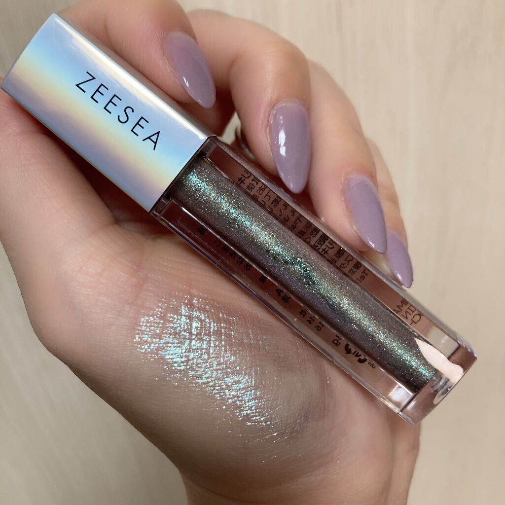 ダイヤモンドシリーズ 星空リキッドアイシャドウ/ZEESEA/リキッドアイシャドウを使ったクチコミ(2枚目)