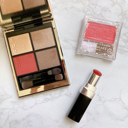 【旧品】パウダーチークス/キャンメイク/パウダーチークを使ったクチコミ(1枚目)