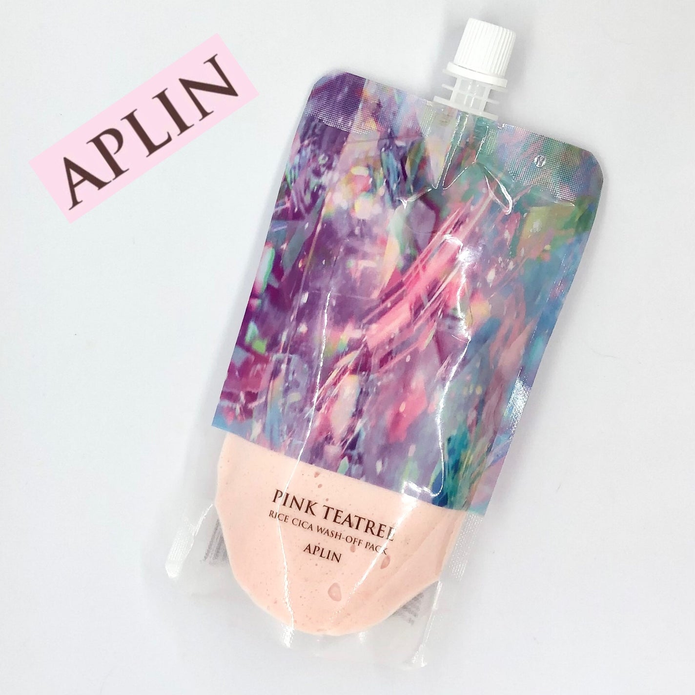 ピンクティーツリーライスシカウォッシュオフパック/APLIN/洗い流すパック・マスクを使ったクチコミ(1枚目)