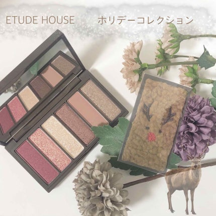 ルドルフ プレイカラー アイシャドウミニ トナカイ/ETUDE/アイシャドウパレットを使ったクチコミ(1枚目)