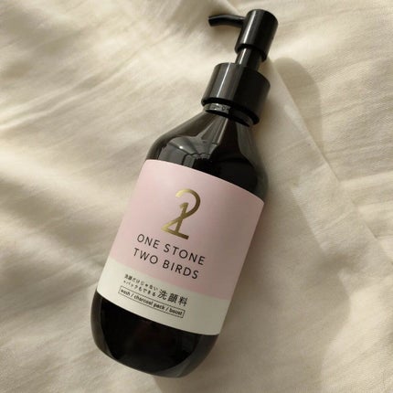 洗顔だけじゃない+パックもできる洗顔料/ONE STONE TWO BIRDS/その他洗顔料を使ったクチコミ(4枚目)