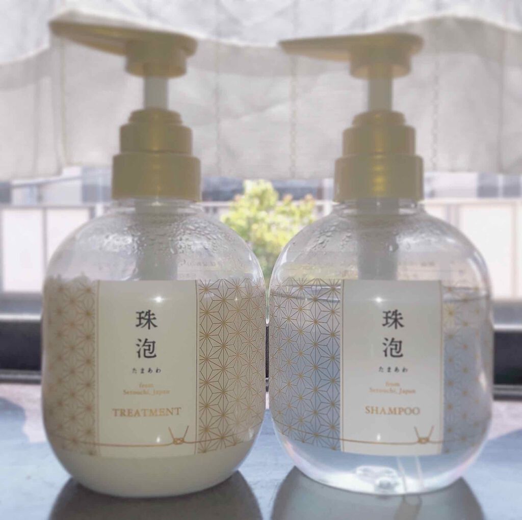 珠泡 たまあわ シャンプー/トリートメント/珠泡/市販シャンプーを使ったクチコミ（1枚目）
