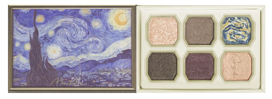 絵画アイシャドウパレット 08 星月夜