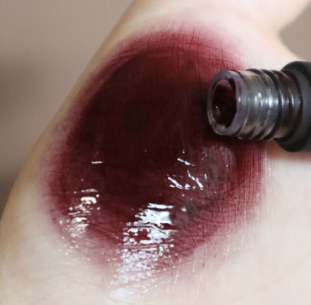 シャインミラーティント/COLORKEY/リップティントを使ったクチコミ（2枚目）