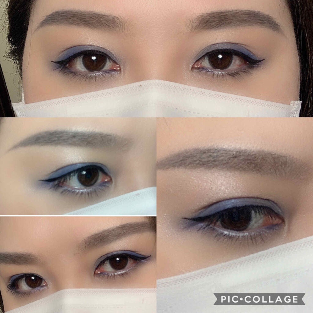 UR GLAM BLOOMING EYE COLOR PALETTE/U R GLAM/アイシャドウパレットを使ったクチコミ(4枚目)