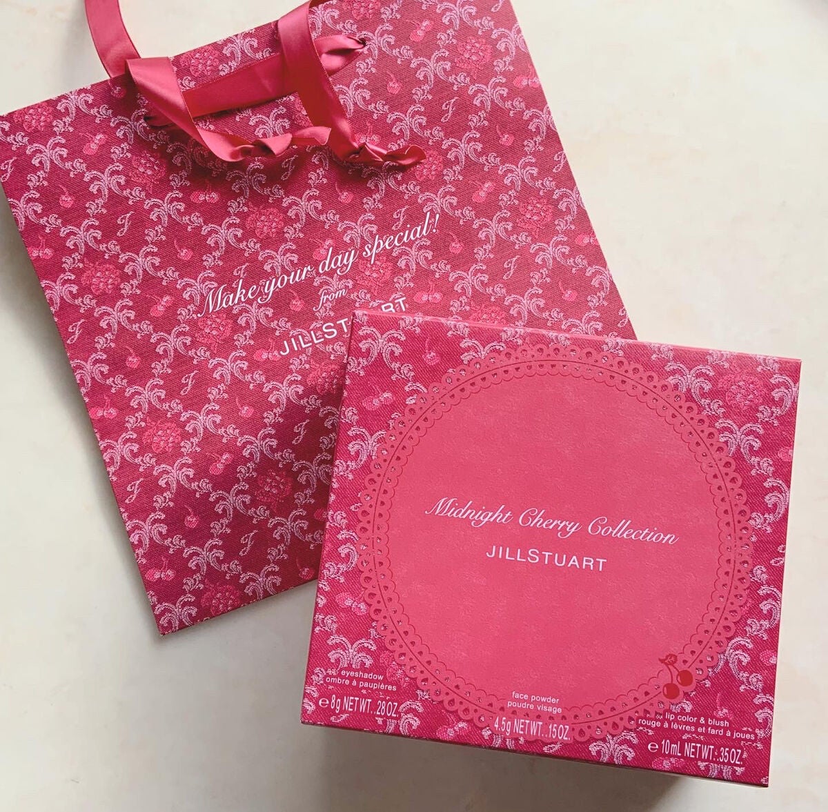 ジルスチュアート ミッドナイトチェリー コレクション/JILL STUART/メイクアップキットを使ったクチコミ(2枚目)