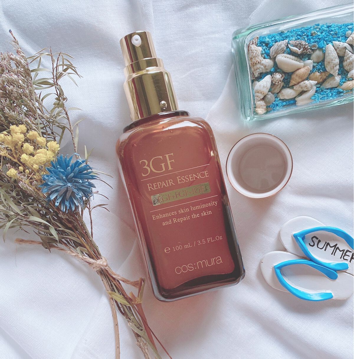 3GF リペアエッセンス/cos:mura/美容液を使ったクチコミ（2枚目）