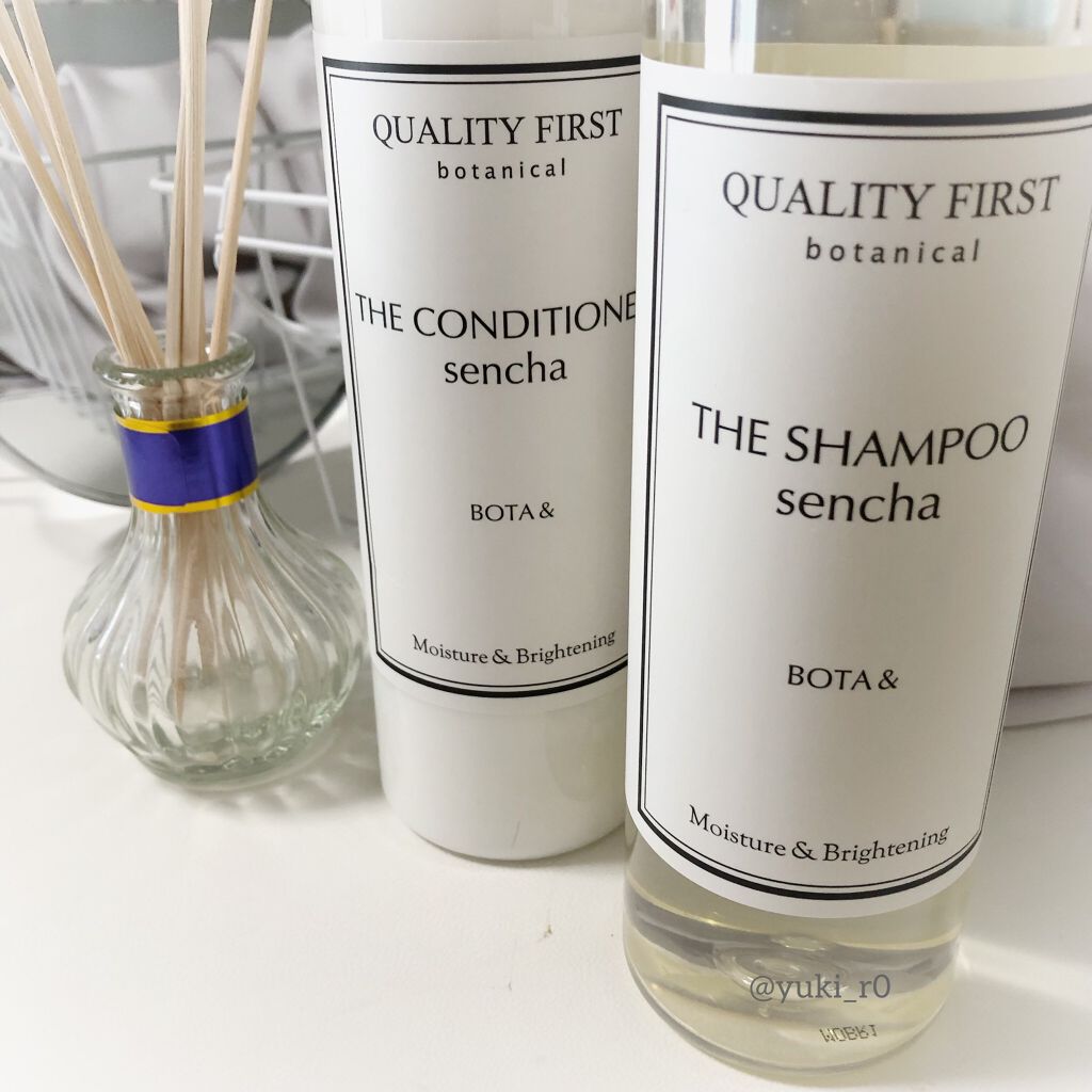 ボタアンド ザ コンディショナー <sencha>/クオリティファースト/シャンプー・コンディショナーを使ったクチコミ（1枚目）
