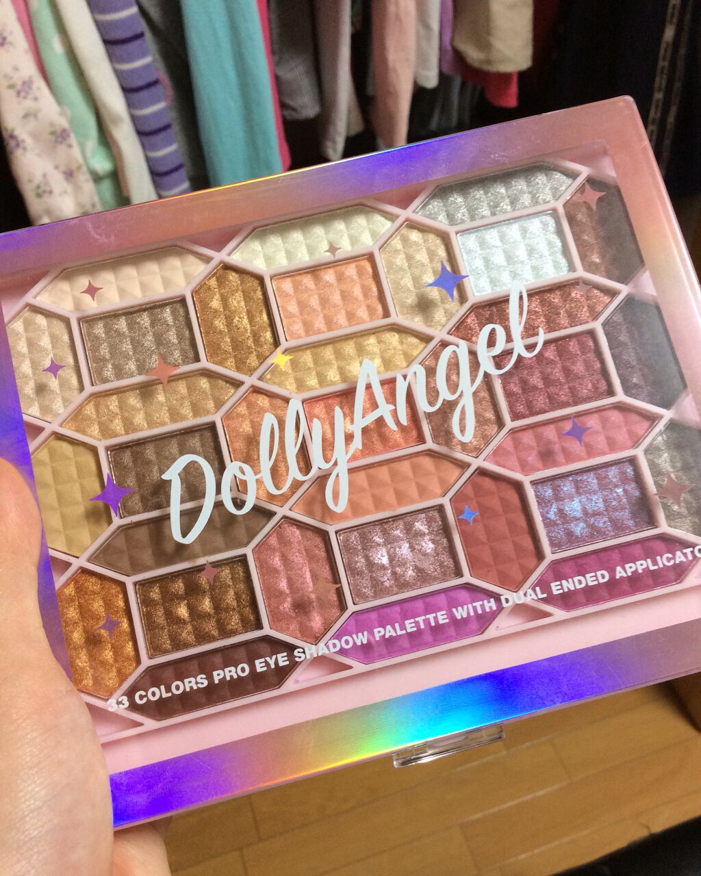 33色プロアイシャドウパレット/Dolly Angel/アイシャドウパレットを使ったクチコミ（2枚目）