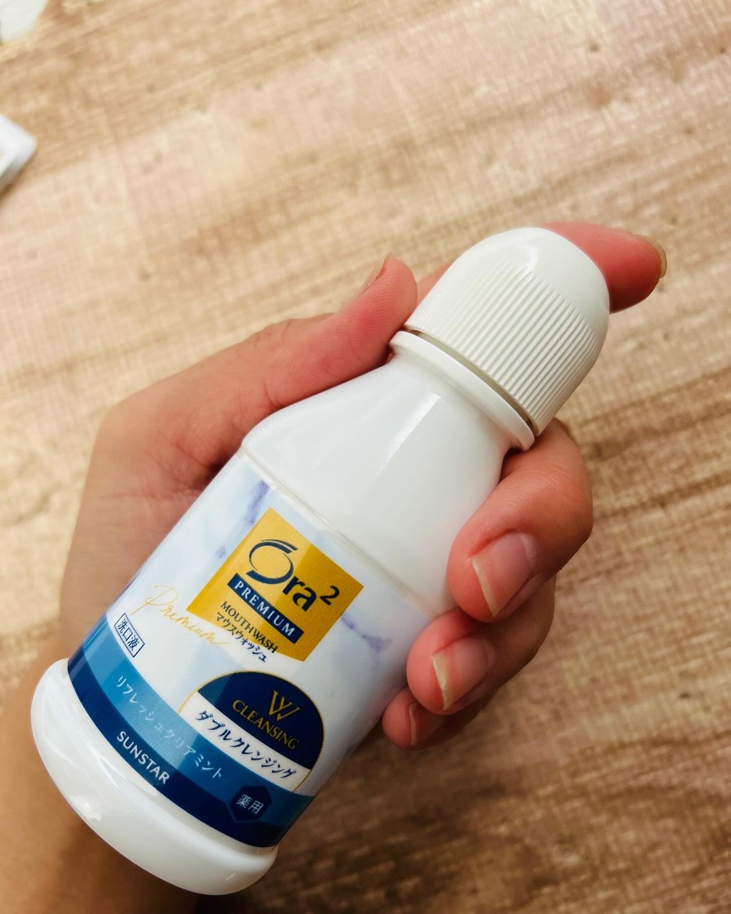 まなみ on LIPS 「Ora2から商品提供をいただきました。販売名:薬用オーラツーマ..」(1枚目)