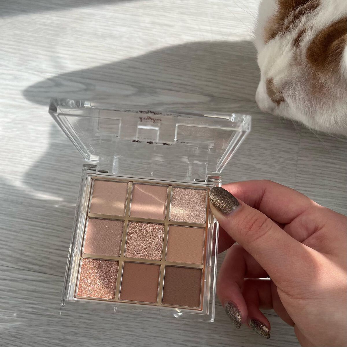 KEYBO FALL IN LOVE SHADOW PALETTE/keybo/アイシャドウパレットを使ったクチコミ(4枚目)