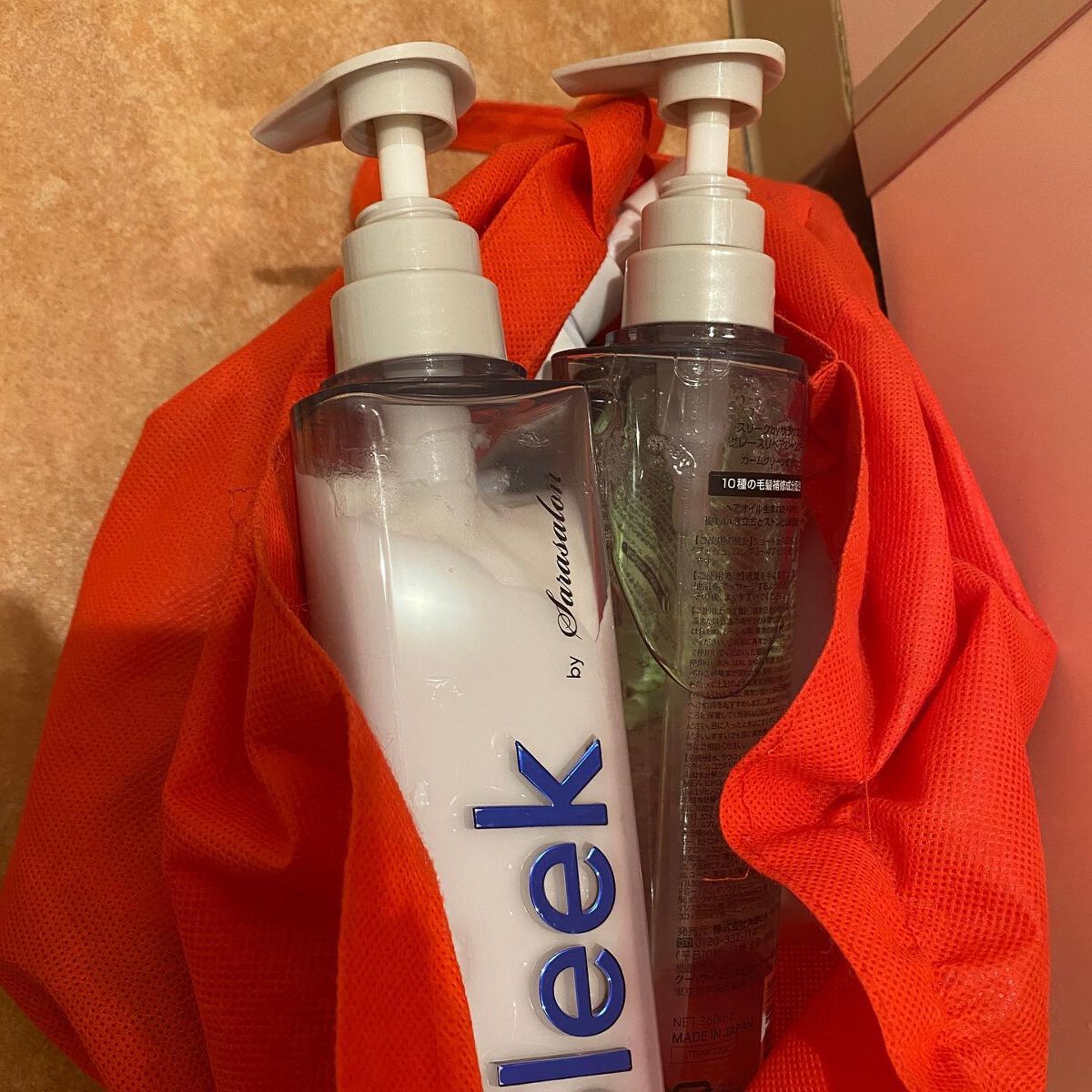 グレースリペアシャンプー／トリートメント/スリーク by サラサロン/市販シャンプーを使ったクチコミ（2枚目）