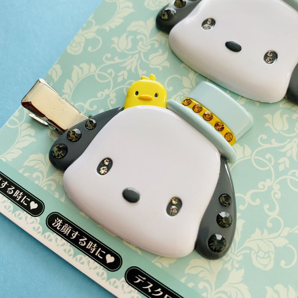 前髪クリップ/サンリオ/ヘアアクセサリーを使ったクチコミ（2枚目）