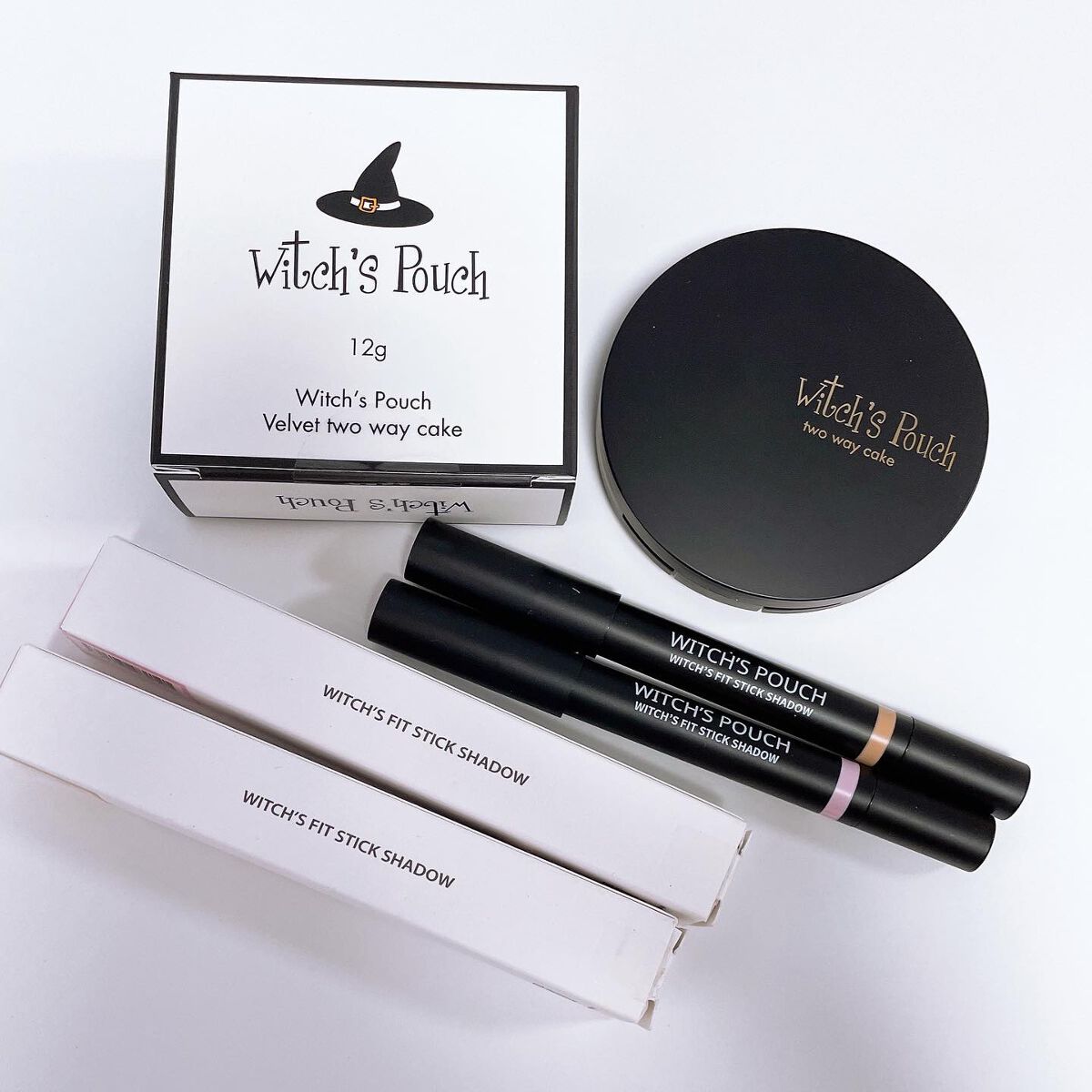 ベルベットトゥーウェイケーキ/Witch's Pouch/プレストパウダーを使ったクチコミ(7枚目)