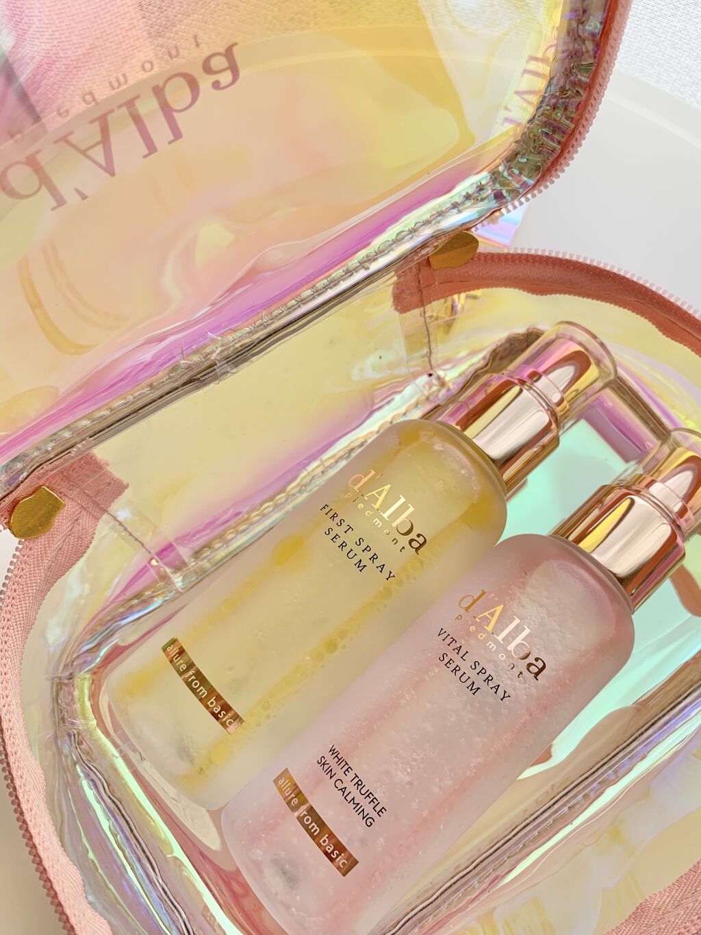 ダルバ ホワイトトリュフファーストスプレーセラム/ダルバ/ミスト状化粧水を使ったクチコミ（1枚目）