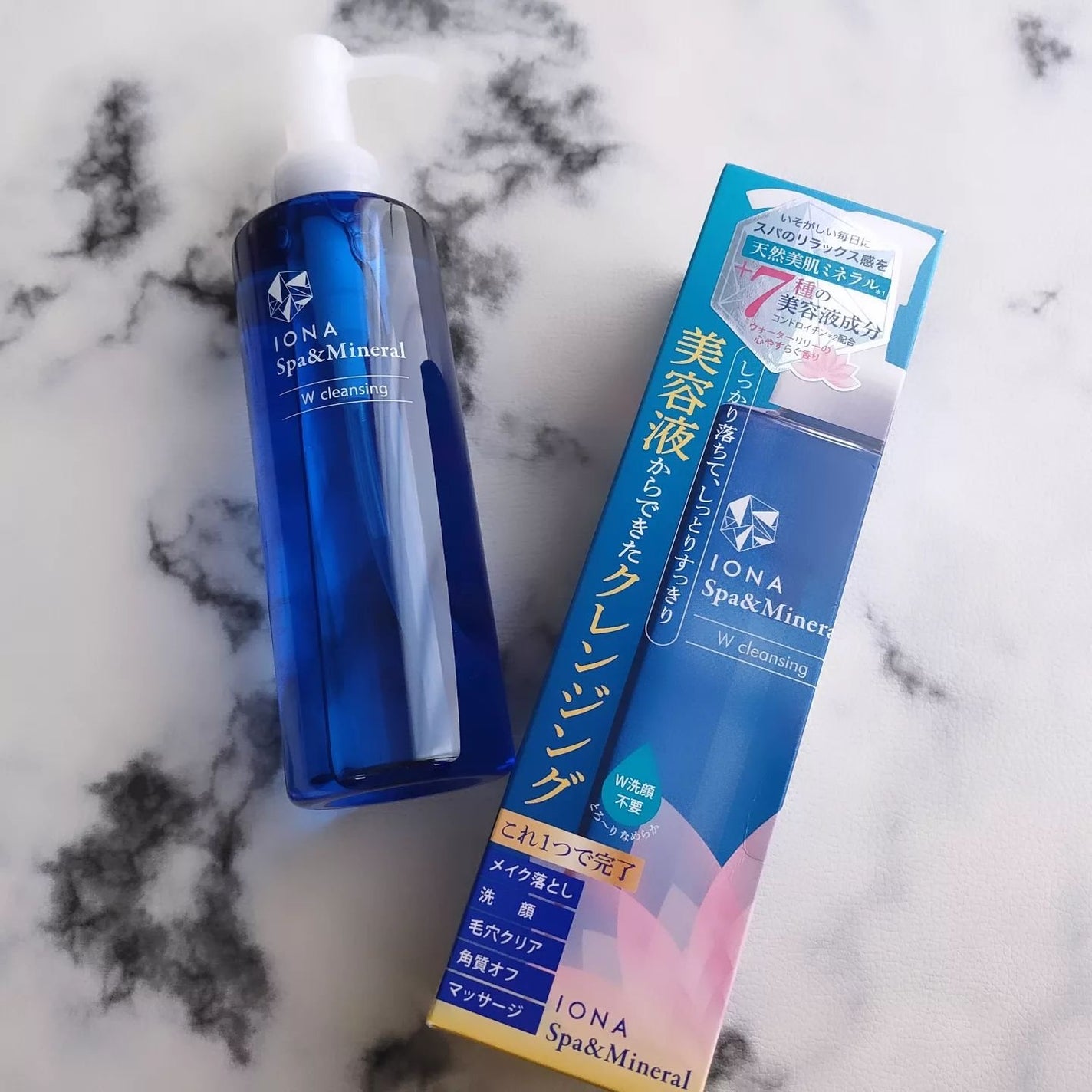 Wクレンジング /イオナ スパ&ミネラル/オイルクレンジングを使ったクチコミ(1枚目)