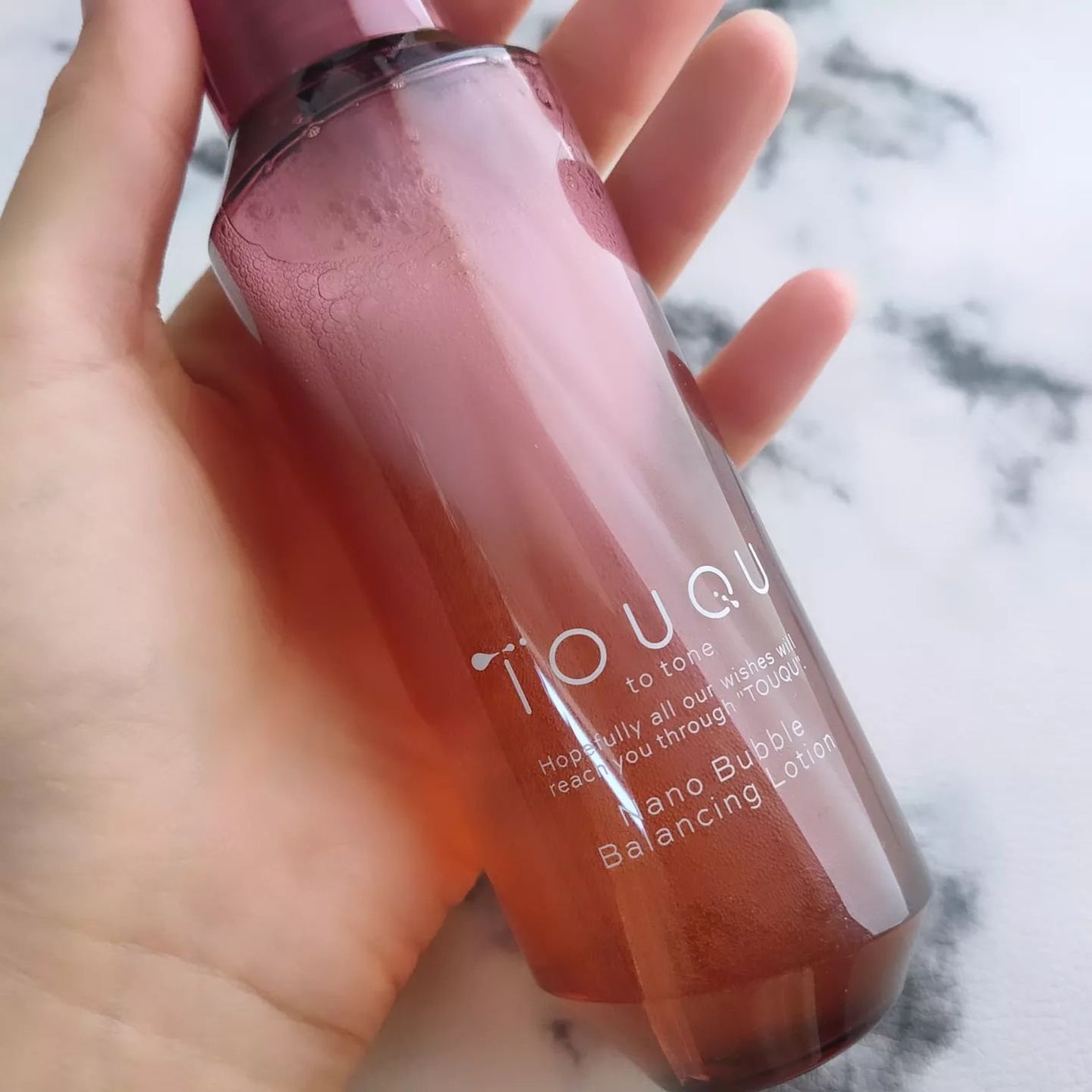TOUQU to tone ナノバブル バランシングローション/TOUQU to tone/化粧水を使ったクチコミ(4枚目)