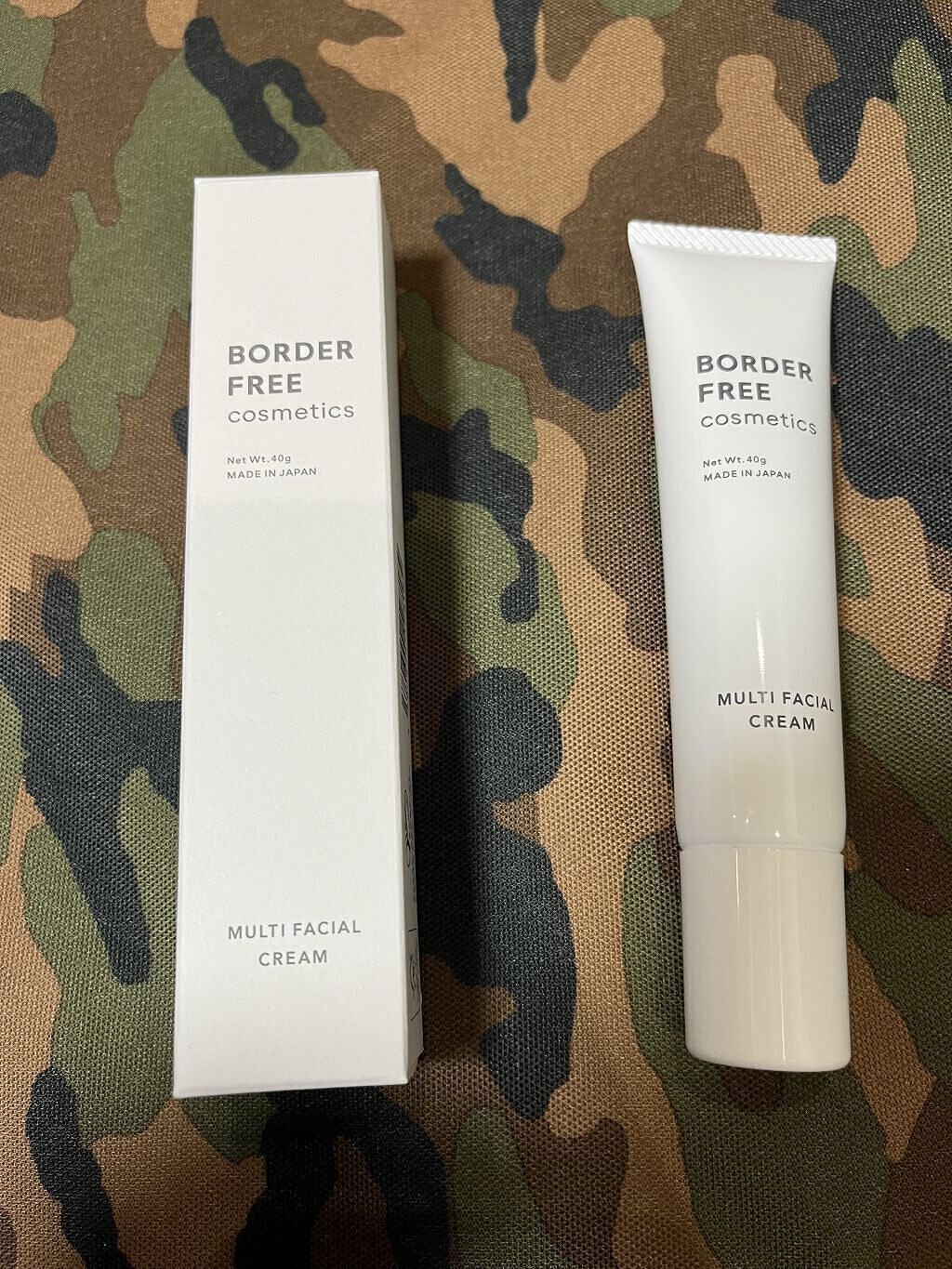 マルチフェイシャルクリーム/BORDER FREE cosmetics/フェイスクリームを使ったクチコミ（1枚目）