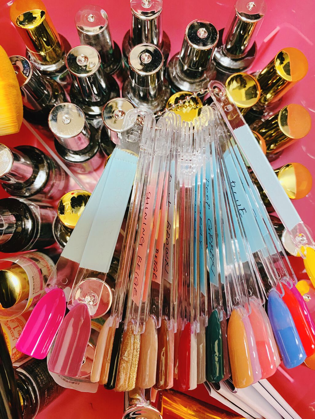 ジェルネイル（ライト対応）/セリア/ジェルネイルを使ったクチコミ（3枚目）