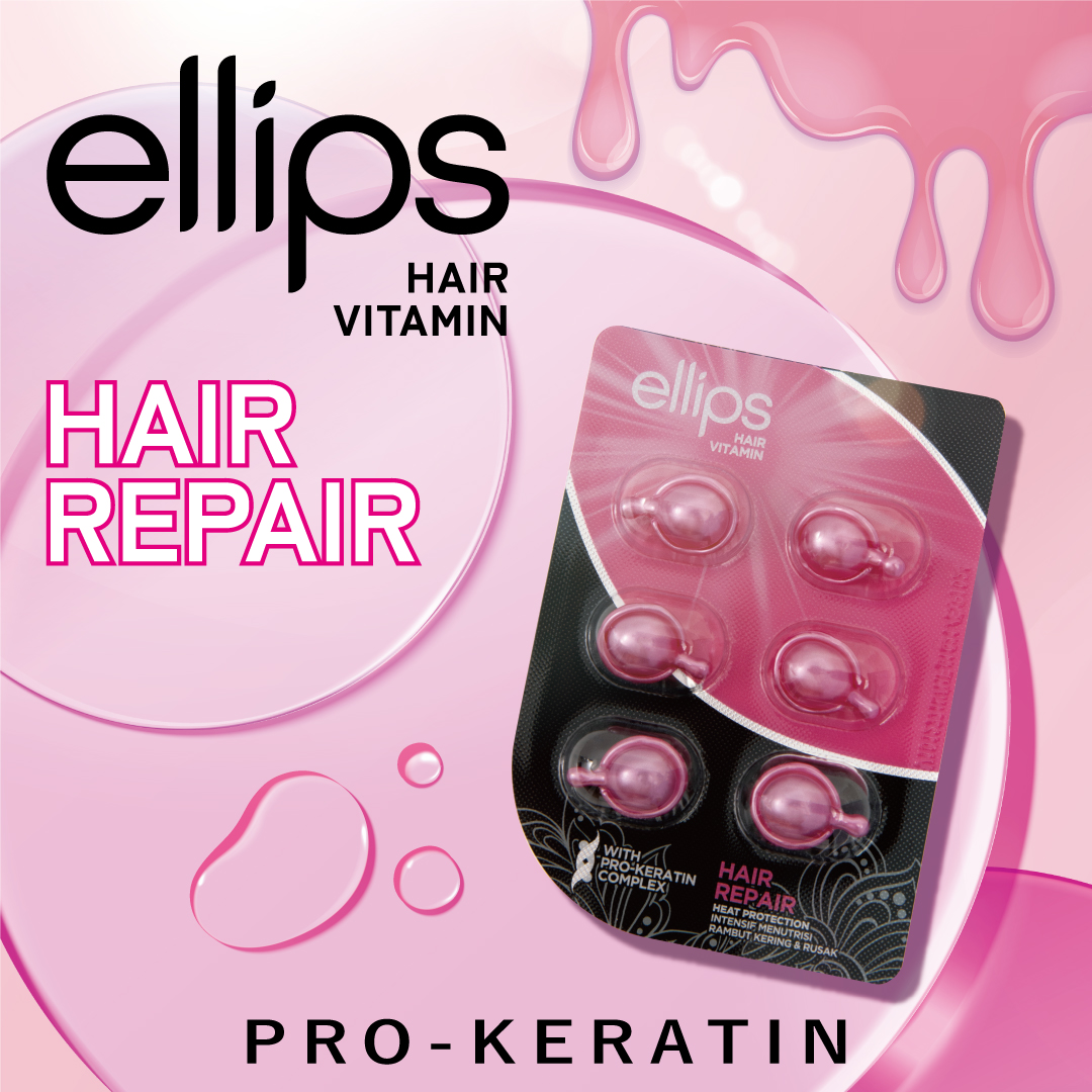 pro keratin HAIR REPAIR/ellips/ヘアオイルを使ったクチコミ（1枚目）