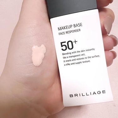 🎀BRILLAGE🎀
.*･ﾟMAKEUP BASE FACE RESPONSER.ﾟ･*.
〜SPF50+ PA++++〜
⁡
✨皮脂や汗でヨレずに長時間化粧崩れをキープ♡
✨ハリや透明感をアップ♡
✨ヒアルロン酸・コラーゲン配合♡
⁡
化粧下地だけどこれだけでツヤ感や透明感があふれるような肌に演出してくれます💞
透明感はあるのにカバー力も備えてる👏🏻
白浮きは全然気になりません♡
⁡
お休みの日や近場のお出かけの時にはこれ1本で♪
SPFが高いのでこれからの春夏からの季節にも安心😌❣️
⁡
SPFがしっかりしていると肌負担とか肌につけた時の重さが気になる時もありますが、こちらはそういうことが気にならない点もお気に入りポイントです💕
⁡
気になった方はぜひチェックしてみてください🥺
⁡
#PR #brilliage #ブリリアージュ #化粧下地 #makeupbase #トーンアップ #日焼け止め #美容 #美肌 #コスメ #化粧品 #ツヤ肌 #コスメ紹介の画像 その2