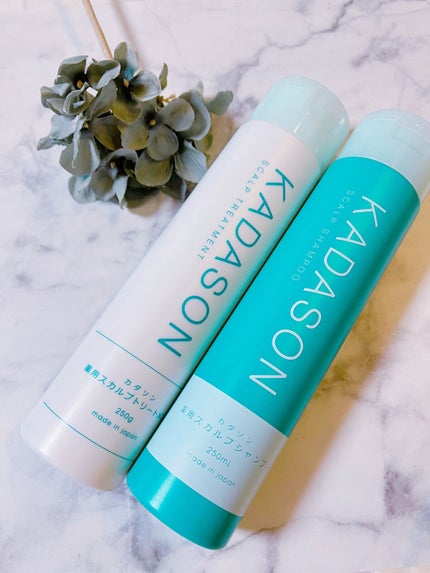 薬用スカルプシャンプー/トリートメント/KADASON (カダソン)/市販シャンプーを使ったクチコミ(1枚目)