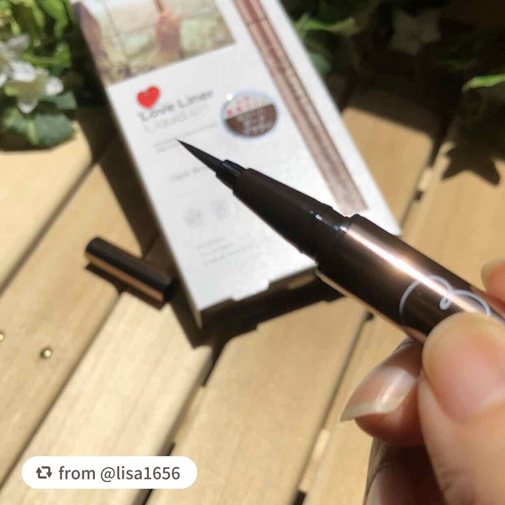 ラブ・ライナー リキッドアイライナーR3/ラブ・ライナー/リキッドアイライナーを使ったクチコミ(3枚目)