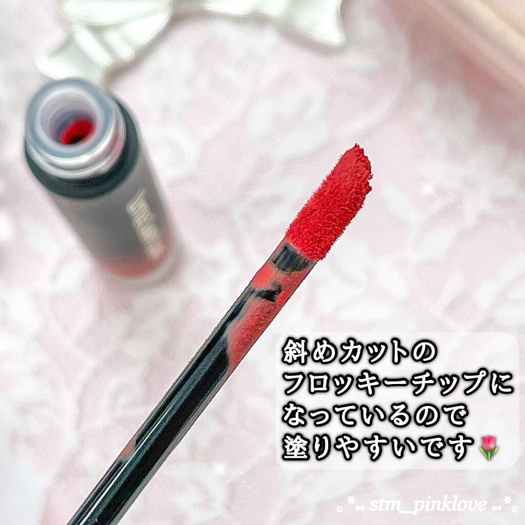  ムースティントリップ 02 オランジェットムース/リトルレディ リュクス/リップティントを使ったクチコミ（3枚目）