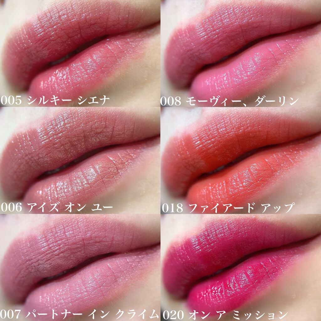 2021年春新作口紅】カラーステイ サテン インク｜REVLONの人気色を比較