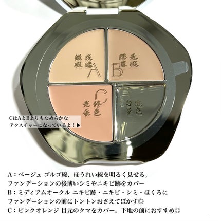 TIMAGE  クリーミーコンシーラーパレット/TIMAGE/パレットコンシーラーを使ったクチコミ(3枚目)