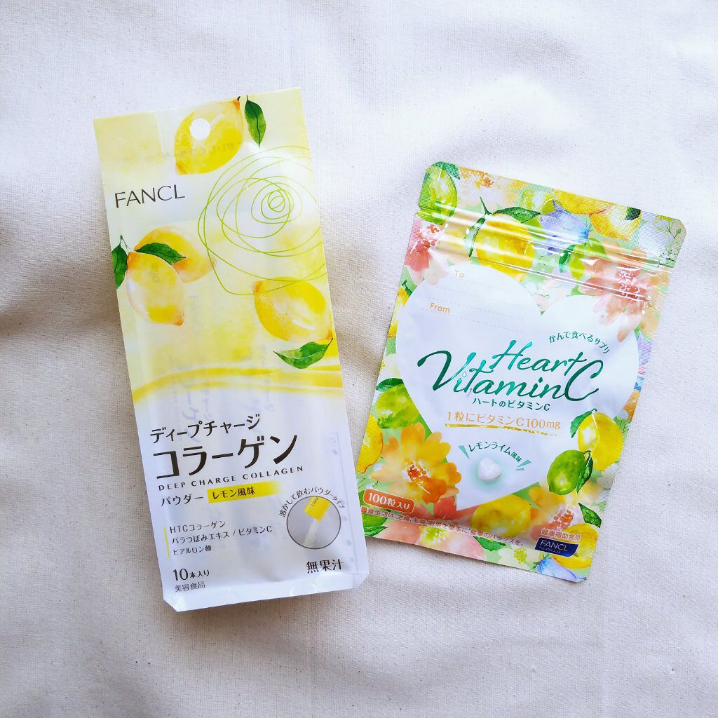 ディープチャージ コラーゲン パウダー/ファンケル/美容サプリメントを使ったクチコミ(2枚目)