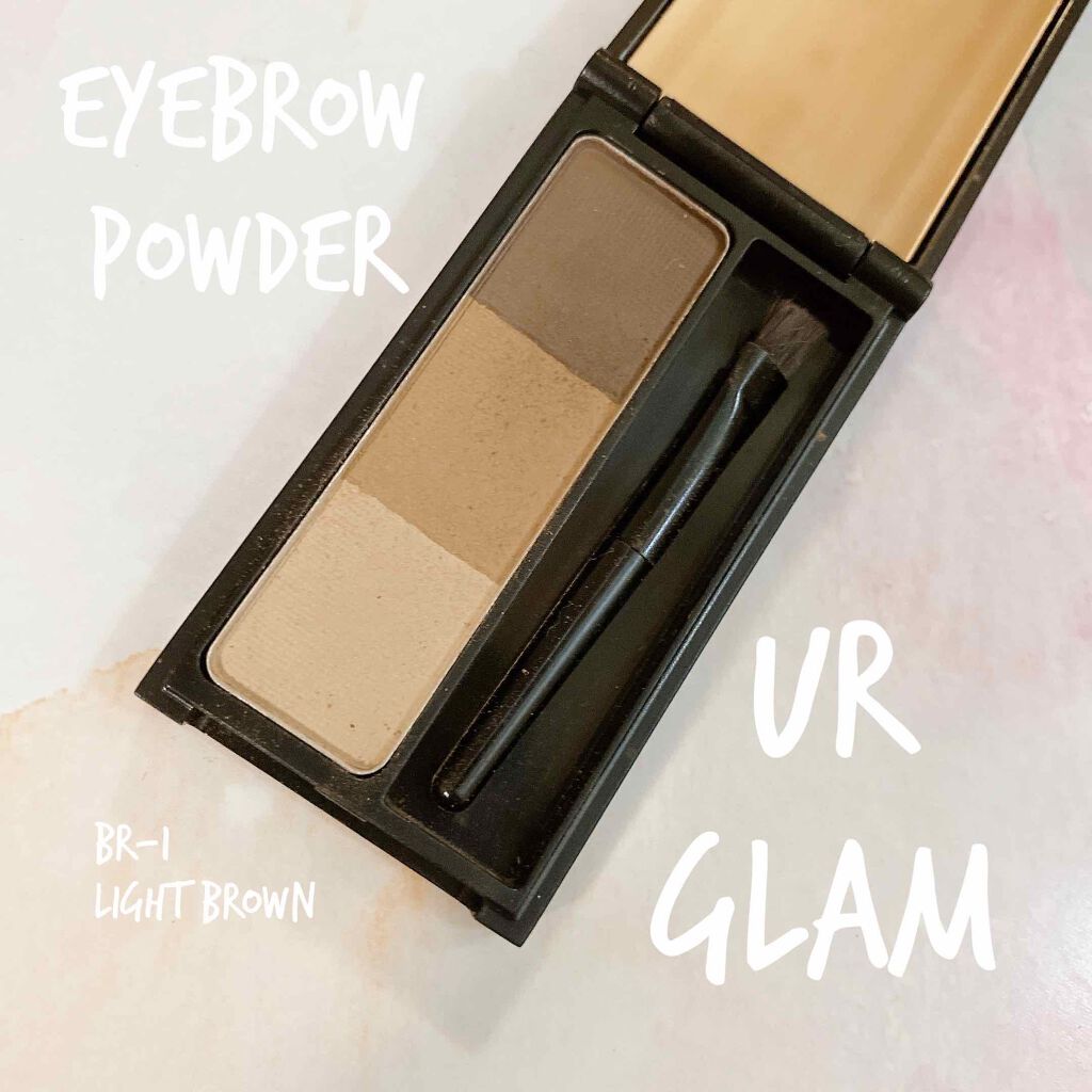 UR GLAM EYEBROW POWDER/U R GLAM/パウダーアイブロウを使ったクチコミ(1枚目)
